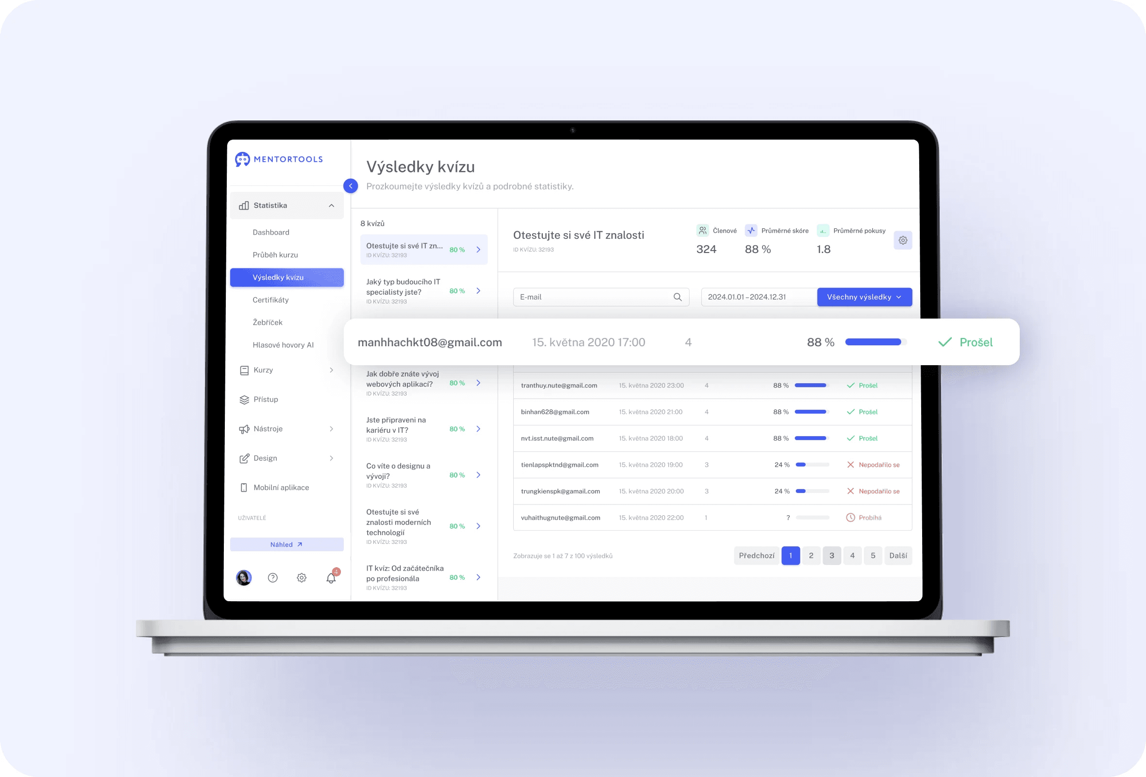 Reporting feature 1