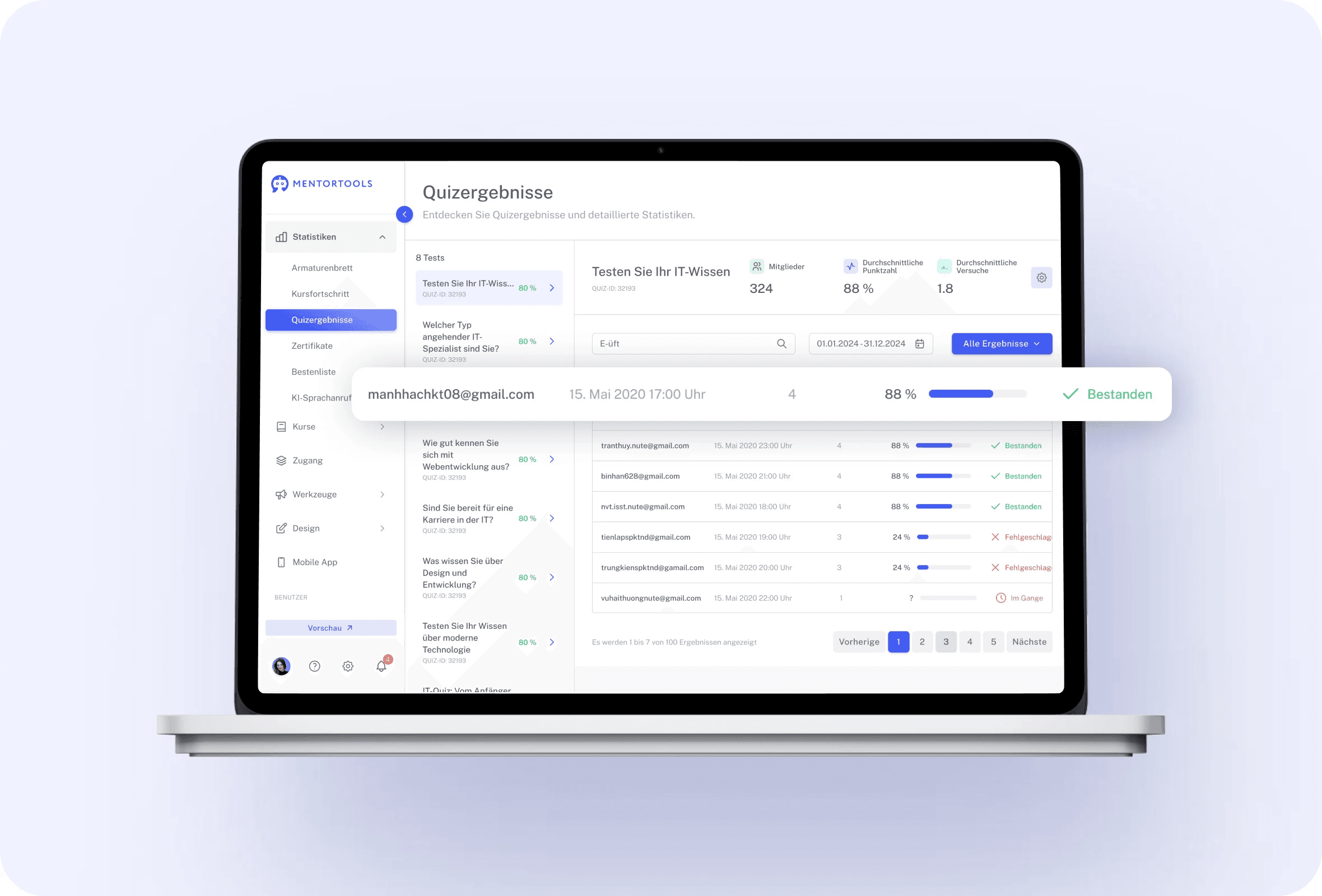 Reporting feature 1