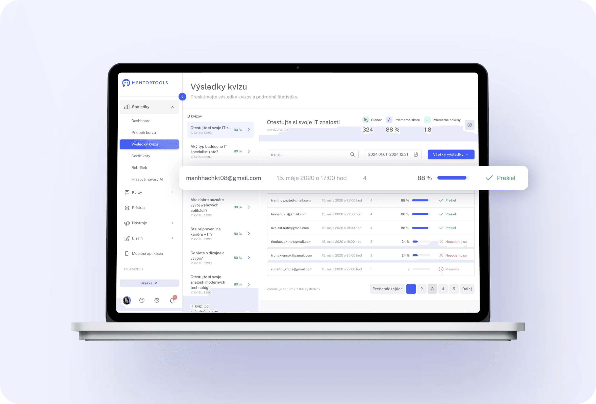 Reporting feature 1