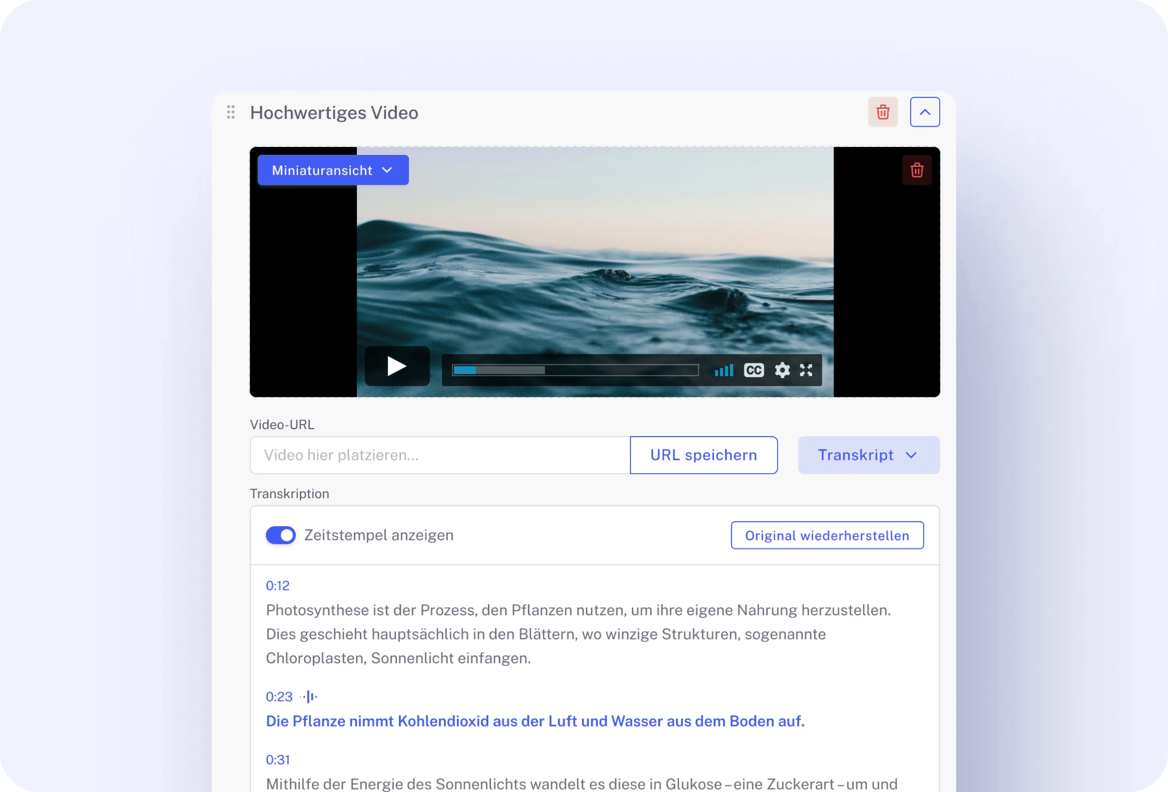 Video hosting