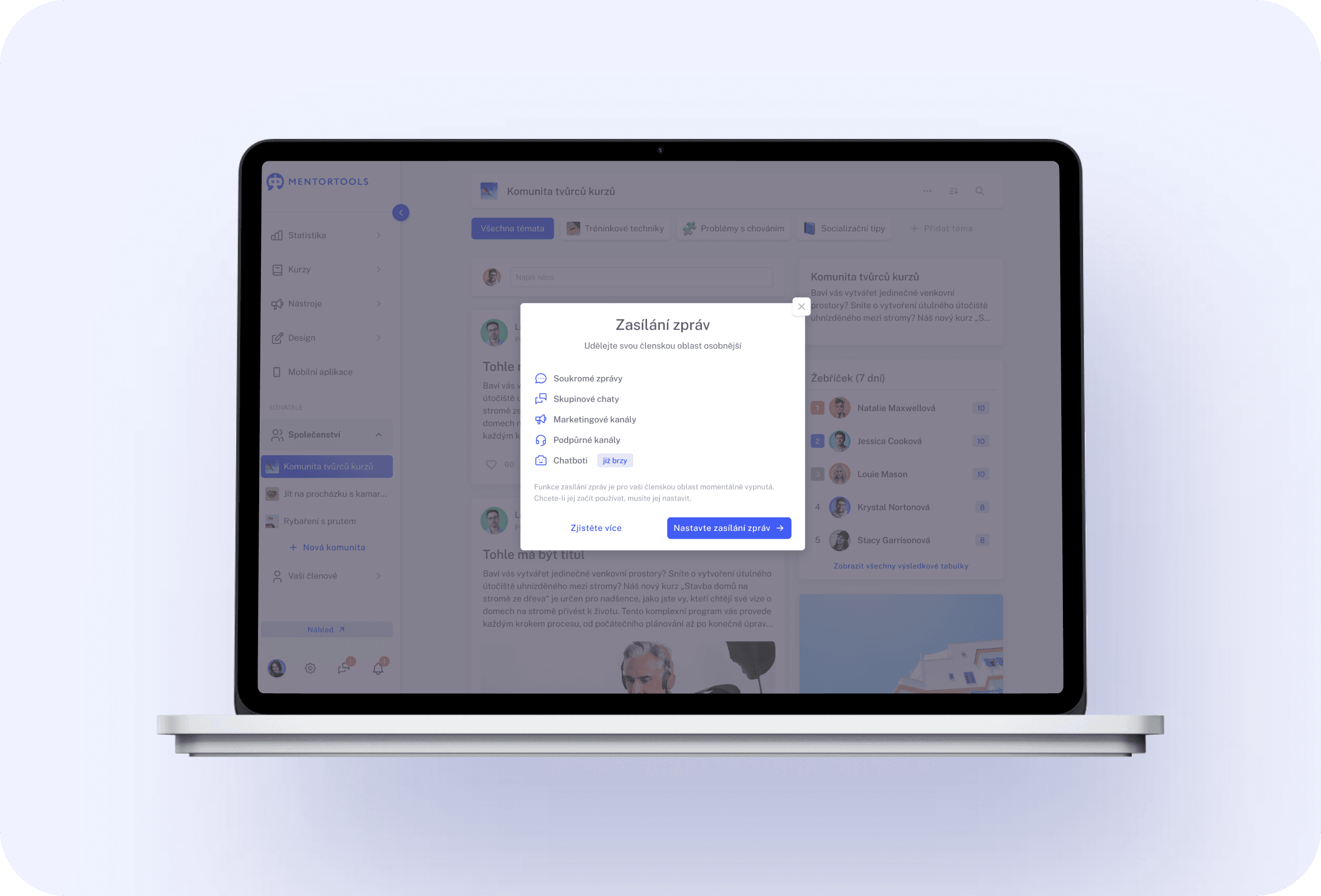 InteractivityMessaging feature 2