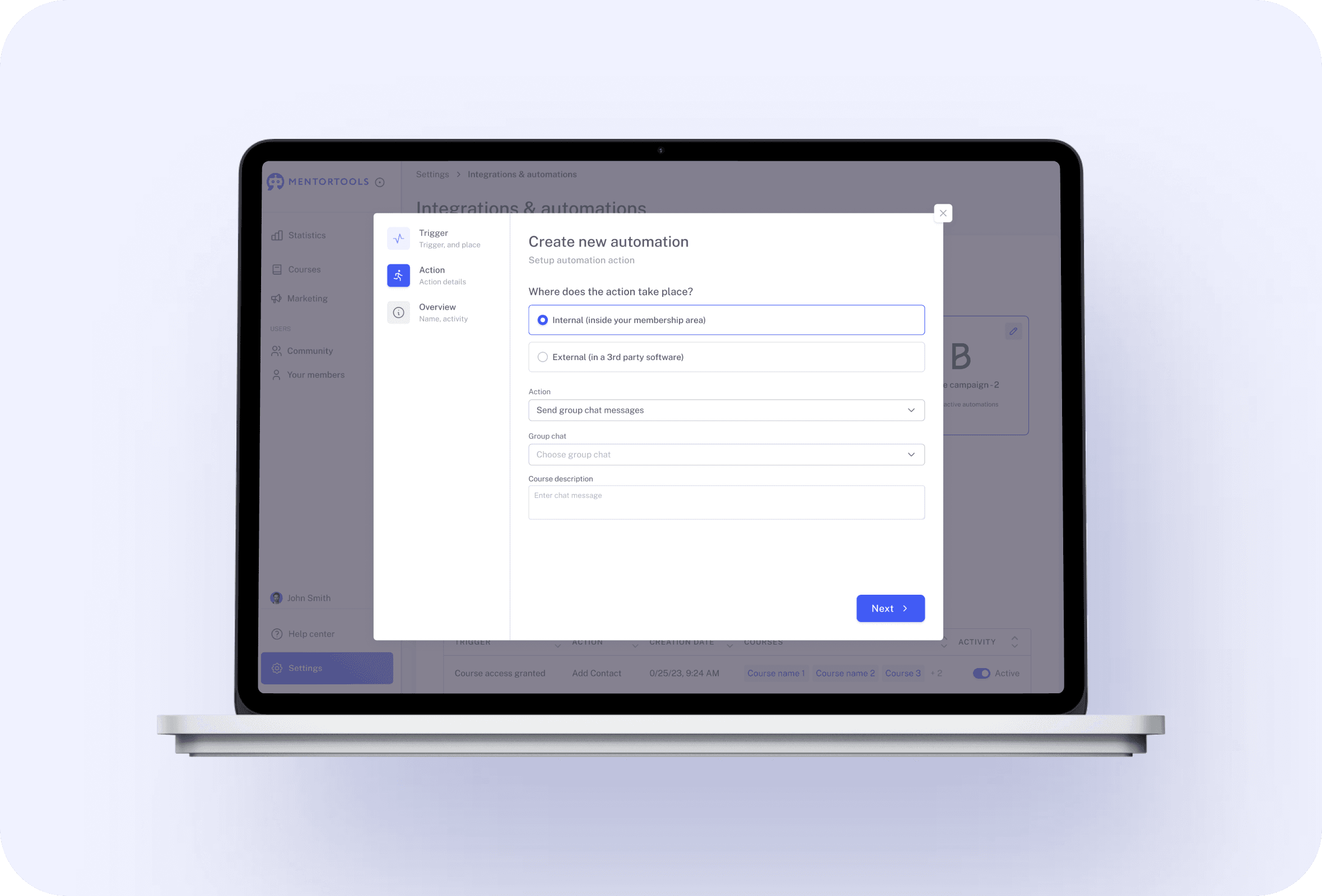 InteractivityMessaging feature 3