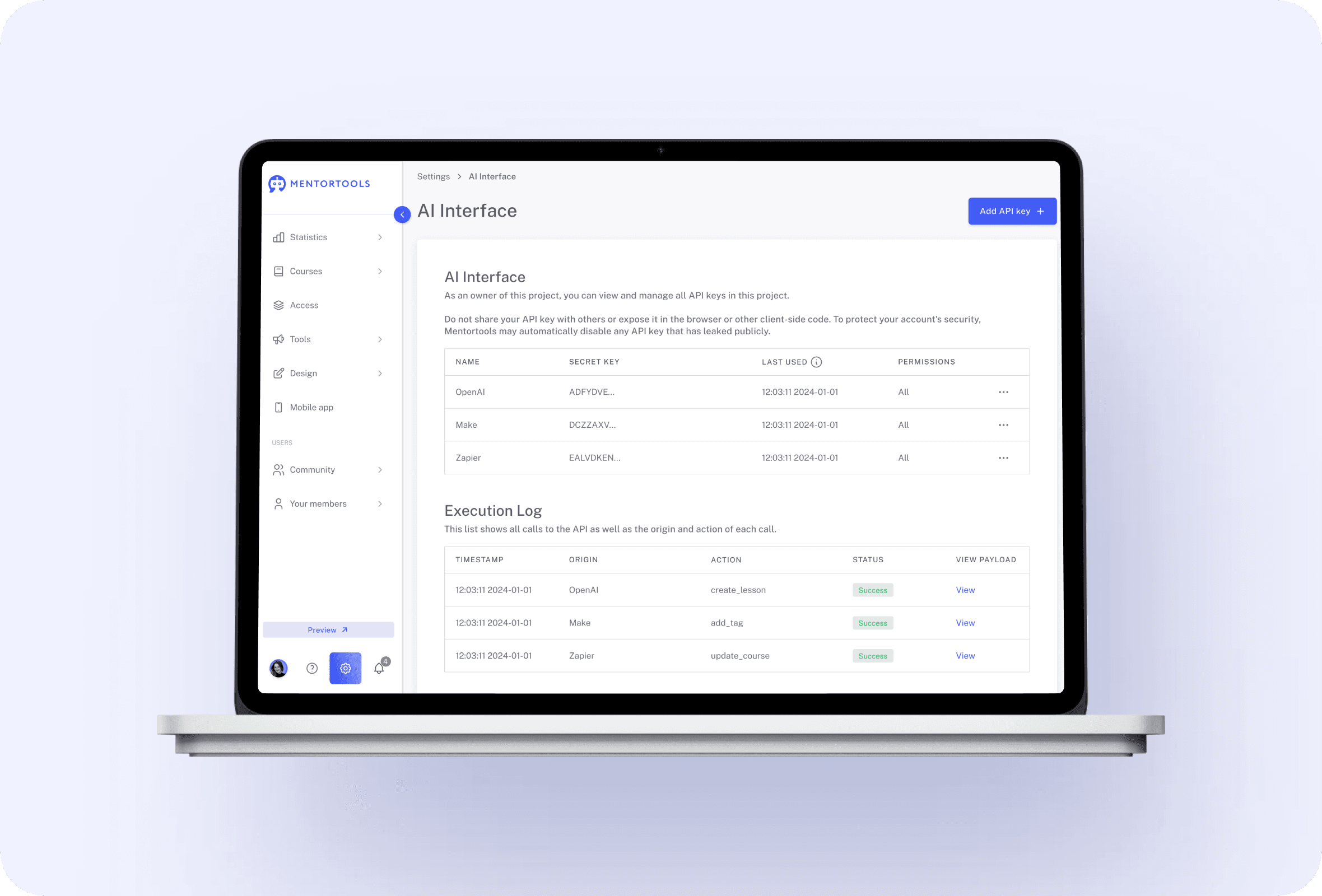 AI Interface API