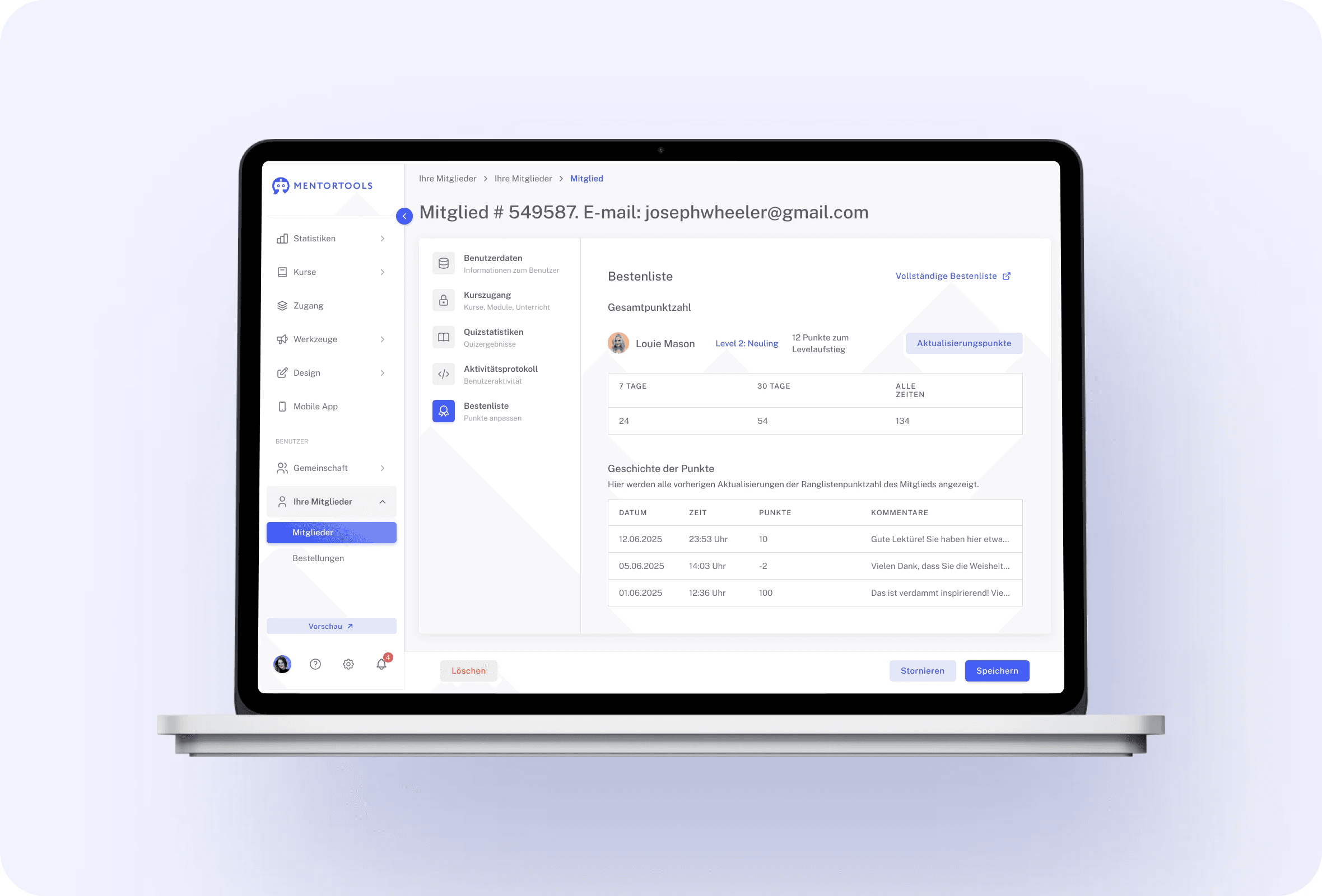 Reporting feature 6
