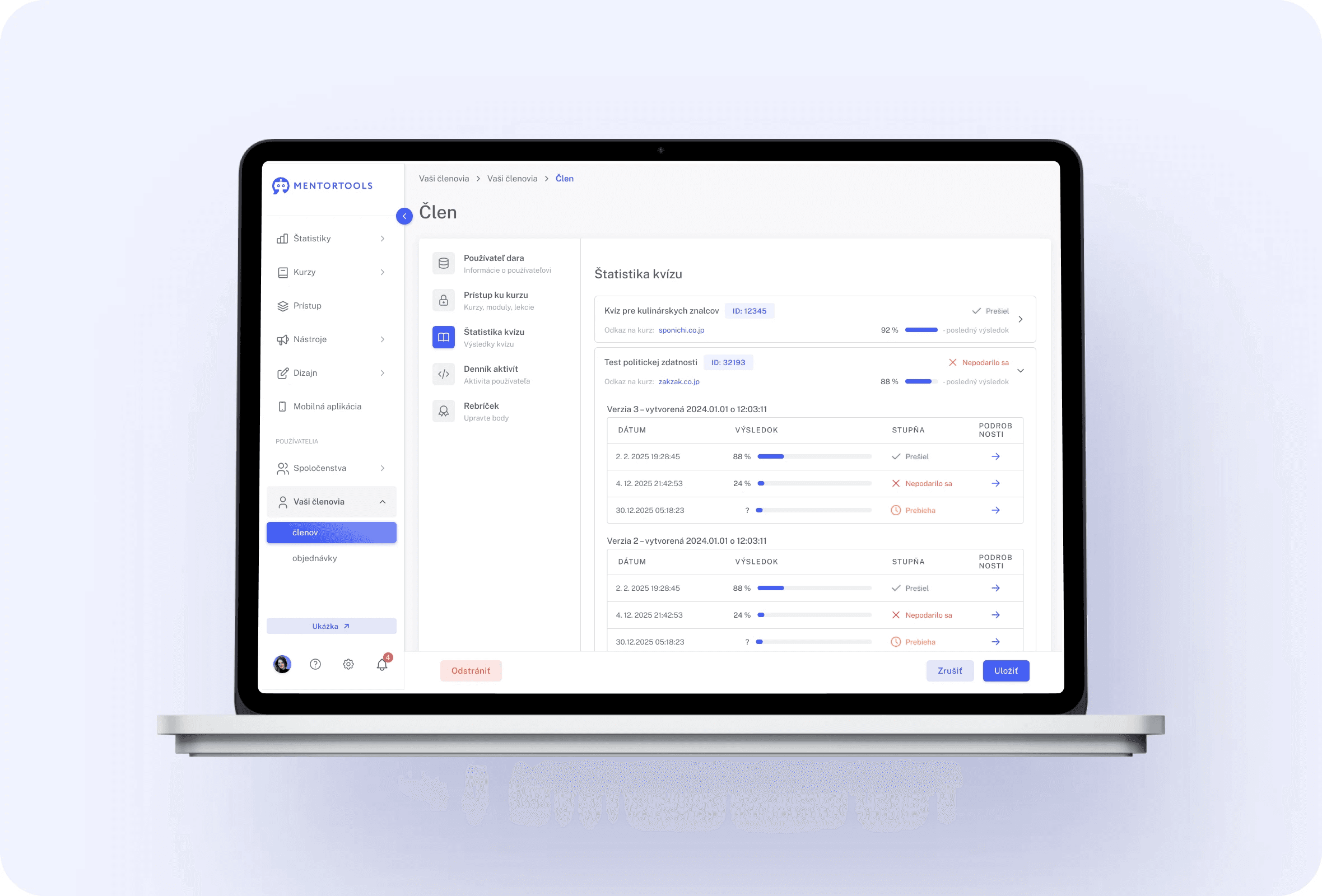 Reporting feature 7