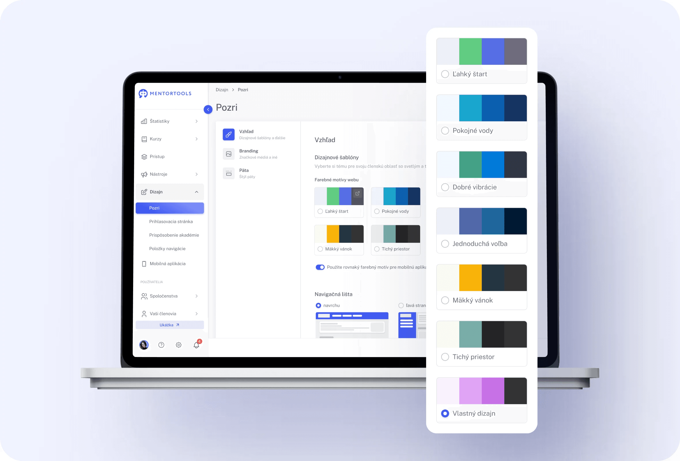 Branding and templates